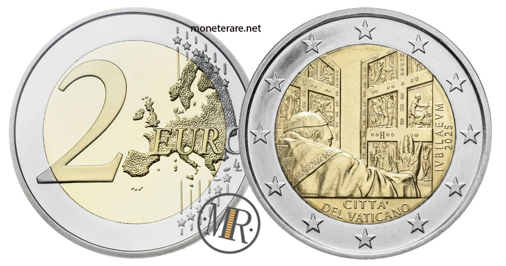 2 Euro Commemorativi Vaticano 2025 – Giubileo 2025
