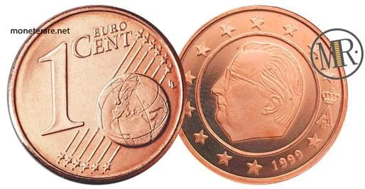 1 Centesimo Euro Belgio Prima Serie
