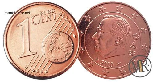 1 Centesimo Euro Belgio Terza Serie 2009 2013