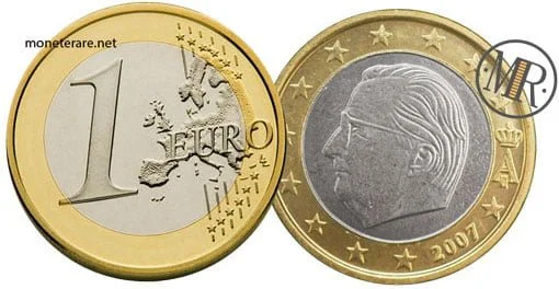 1 Euro Euro Belgio Seconda Serie