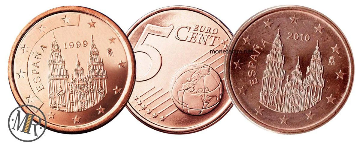 5 Centesimi Euro Spagna