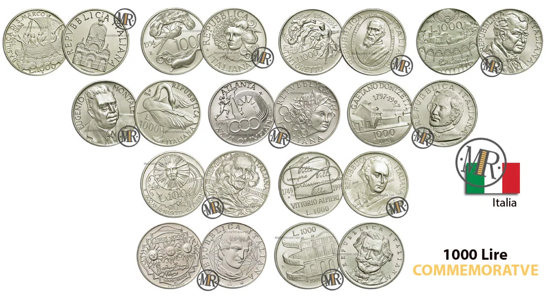 1000 Lire Commemorative Italia