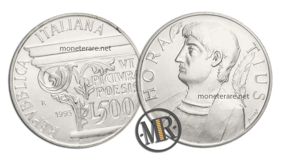 Anno Oraziano 500 Lire Commemorative Argento