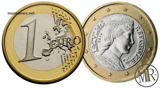 1 Euro Lettonia