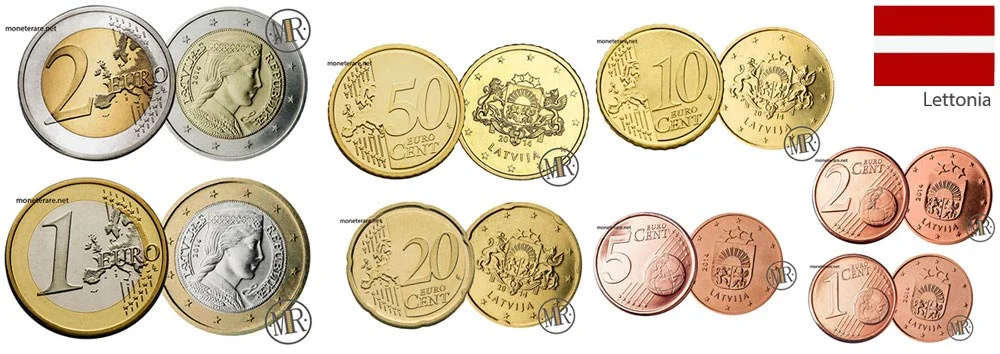 Euro Lettonia Eurocollezione