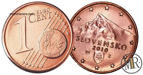 1 Centesimo Euro Slovacchia