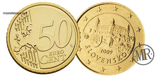 50 Centesimi di Euro Slovacchia