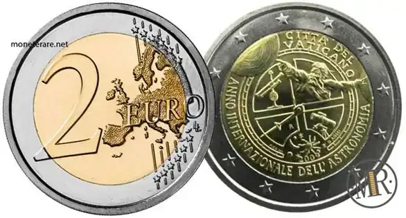 2 Euro Commemorativi Vaticano 2009