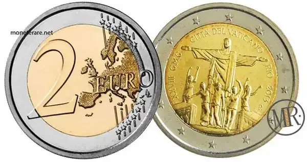 2 Euro Commemorativi Vaticano 2013 Sede Vacante