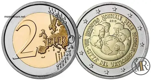 2 Euro Commemorativi Vaticano 2015