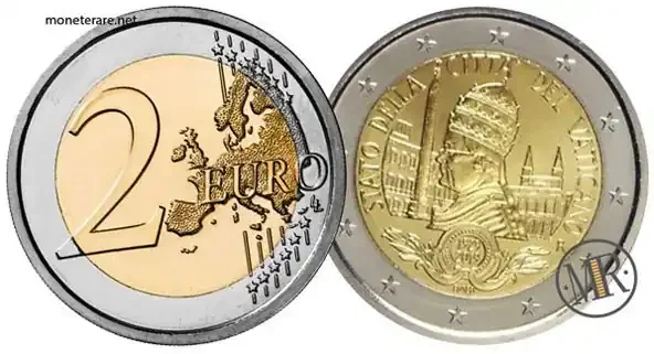 2 Euro Commemorativi Vaticano 2019 Anniversario