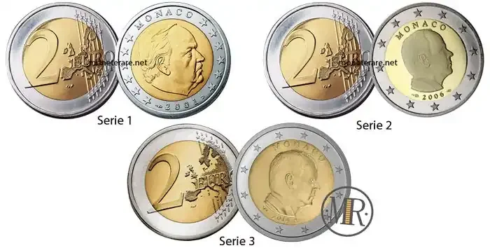 2 euro Rari di Monaco