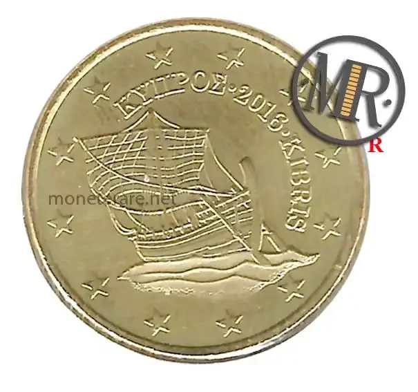 Valore 50 Centesimi Rari Cipro