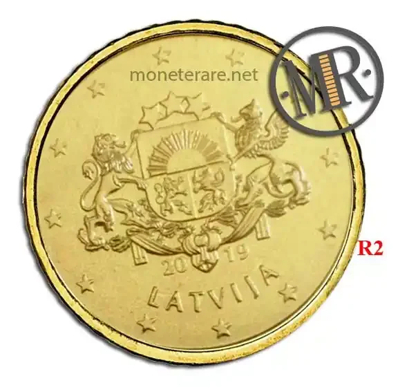 50 Centesimi rari Lettonia 