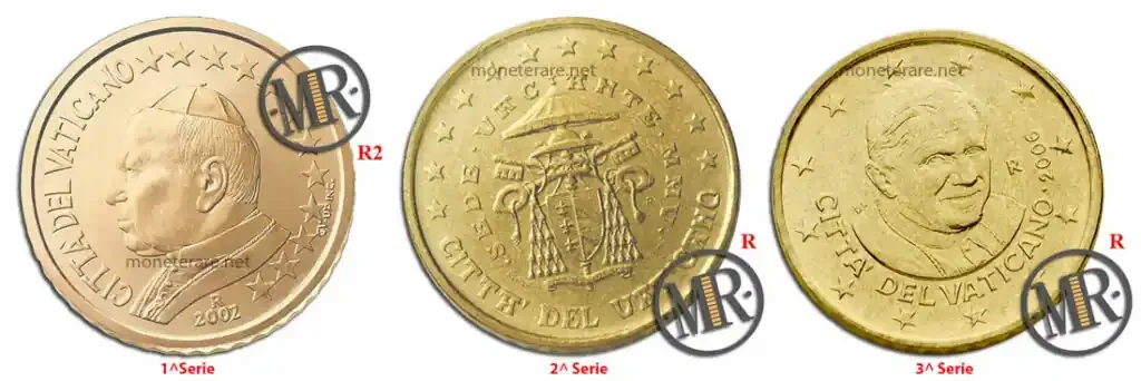 50 Centesimi Rari Vaticano