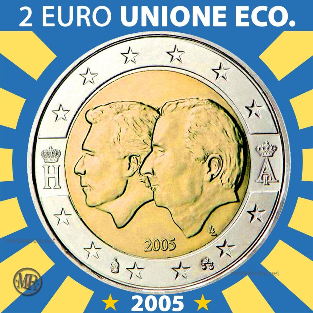 2 Euro 2005 Belgio Unione Economica Belgio e Lussemburgo