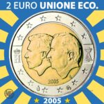 2 Euro 2005 Belgio Unione Economica Belgio e Lussemburgo