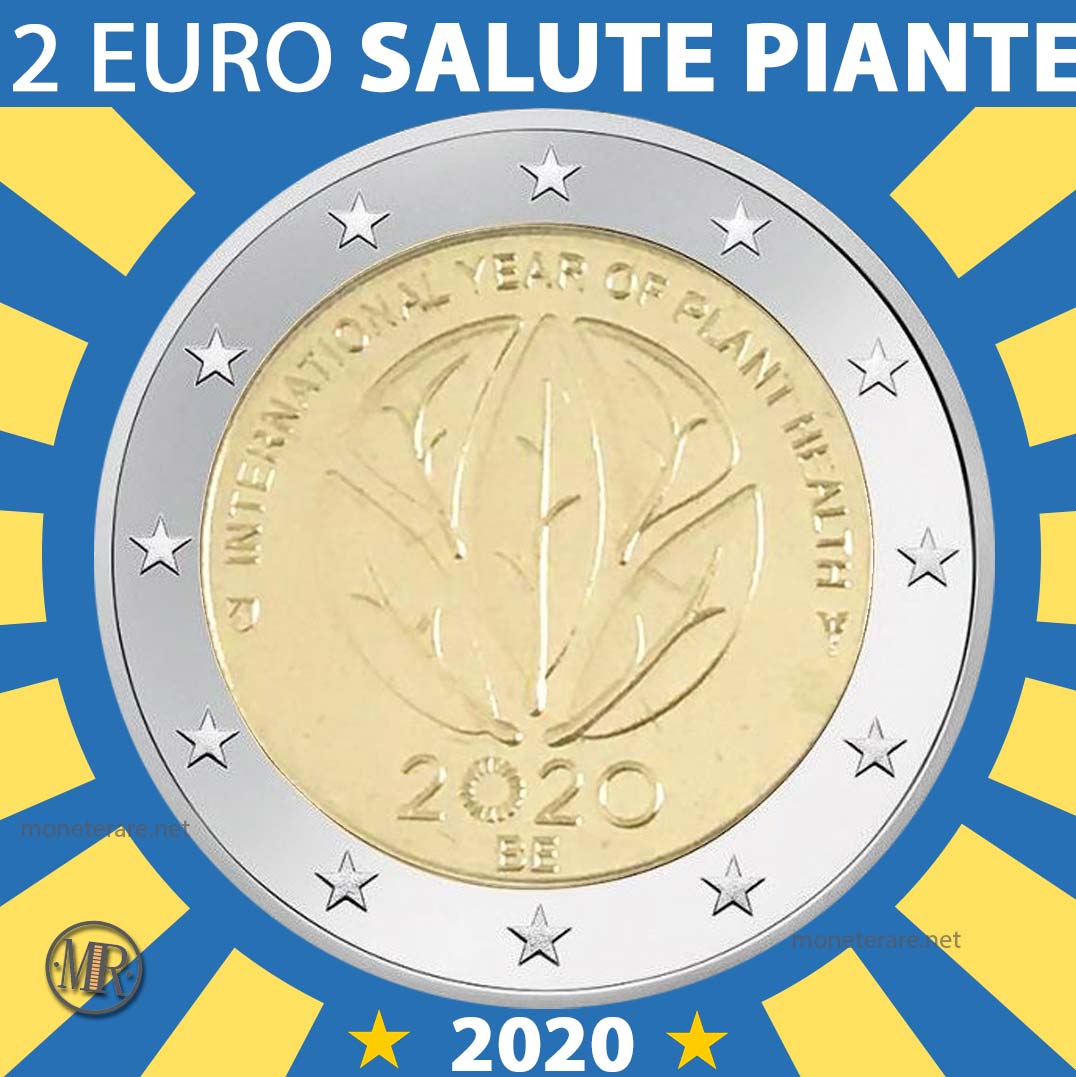 2 euro Belgio 2020 Anno Salute delle piante | Valore della Moneta