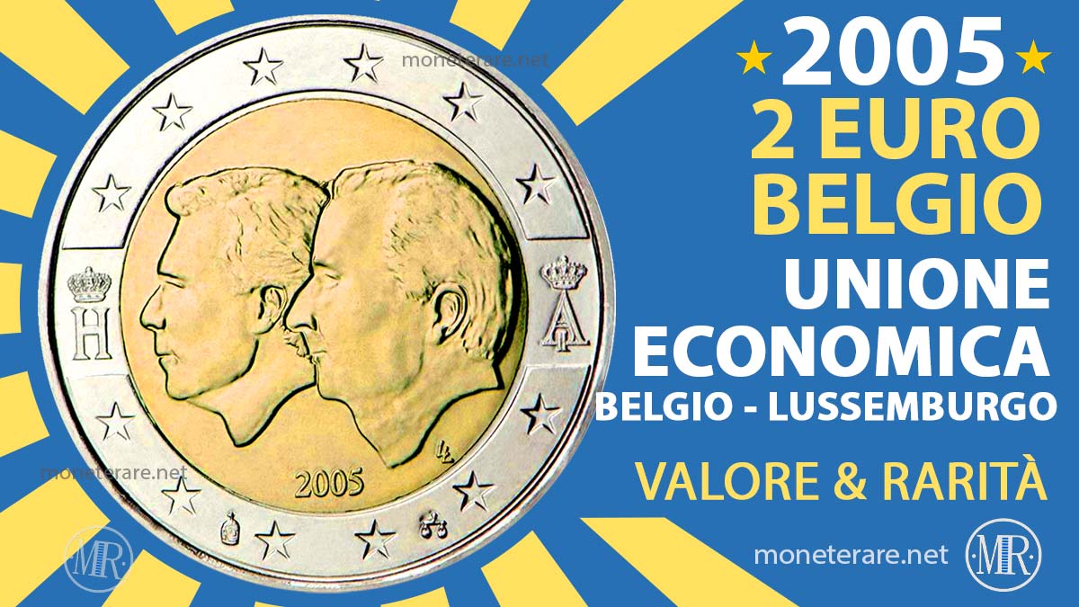 2 Euro 2005 Belgio Unione Economica Belgio e Lussemburgo