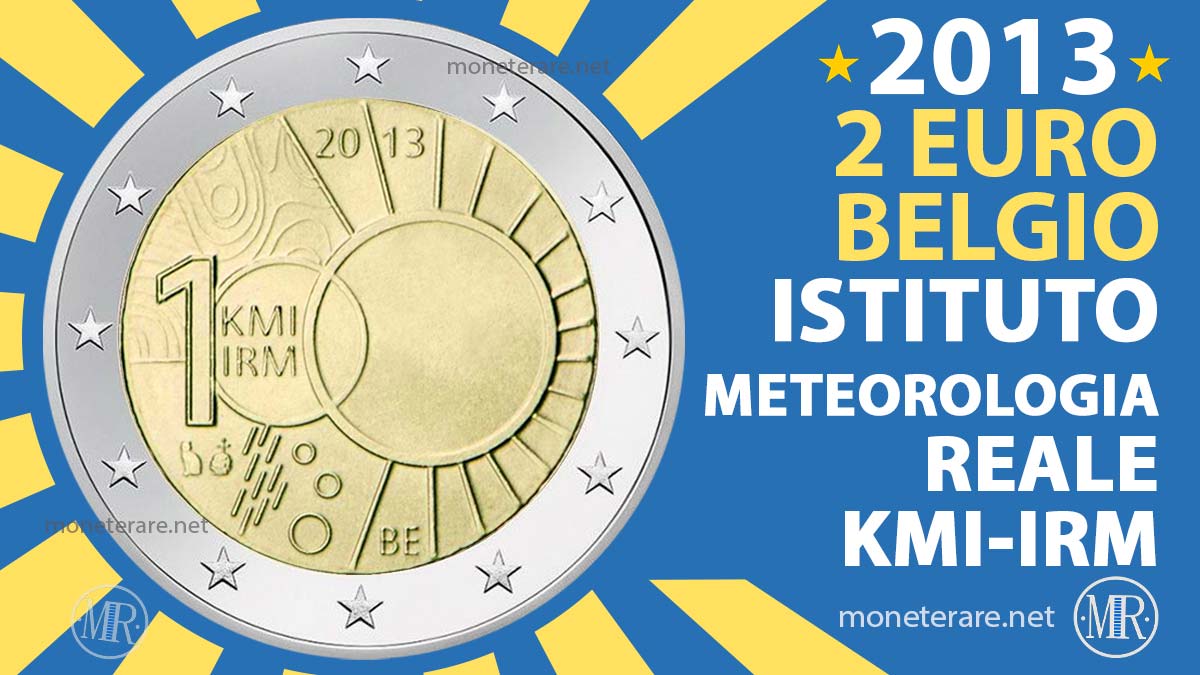 2 Euro KMI IRM Belgio 2013 Istituto meteorologico