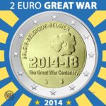 2 Euro Belgio 2014 "The Great War Centenary 2014-18"