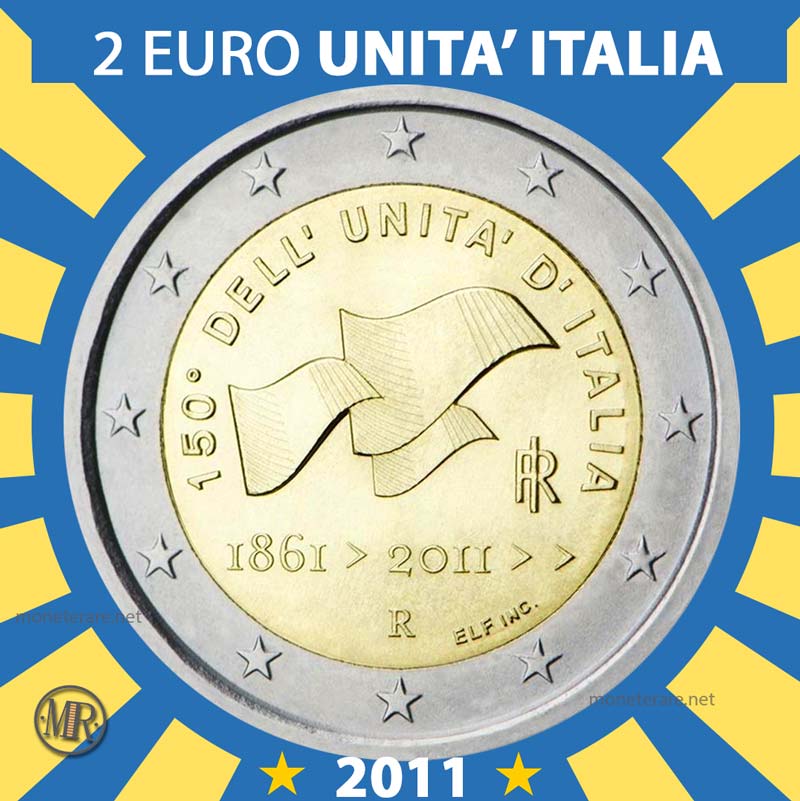 2 Euro 2011 Unità d'Italia