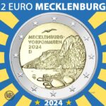 2 Euro 2024 Mecklenburg-Vorpommern: Königsstuhl