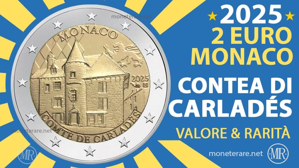 2 Euro Monaco 2025 Contea di Carladès
