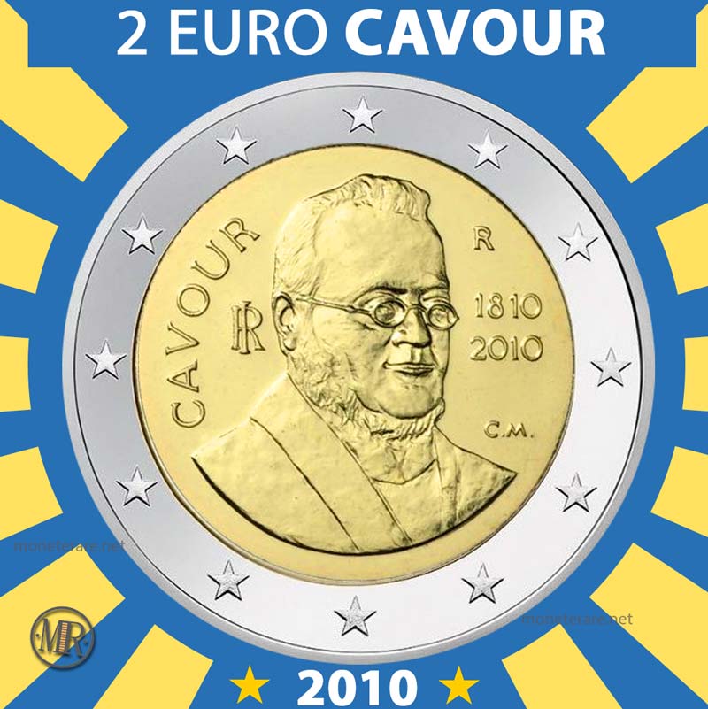 2 euro cavour 2010