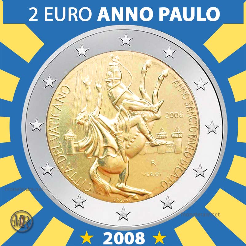 2 Euro Vaticano 2008