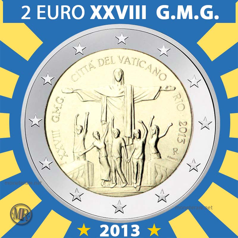 2 Euro Città del Vaticano 2013 GMG