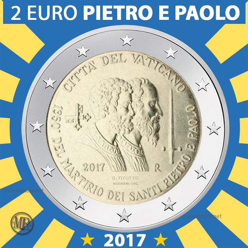 2 Euro Vaticano 2017