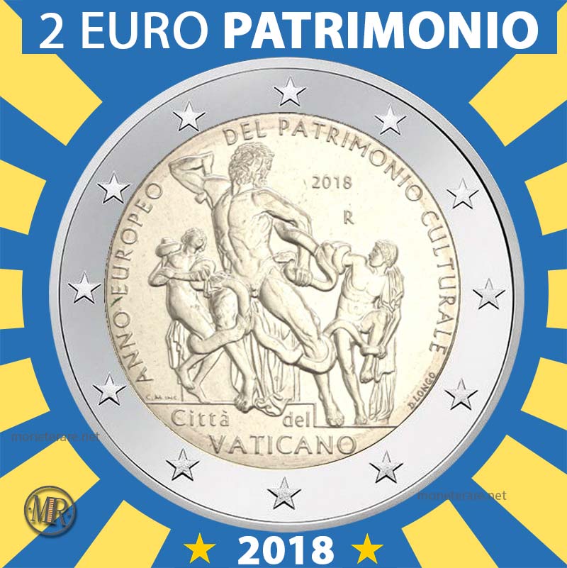 2 Euro Vaticano 2018