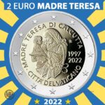 2 Euro Vaticano 2022 Madre Teresa