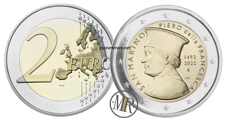 2 Euro 2022 Piero della Francesca