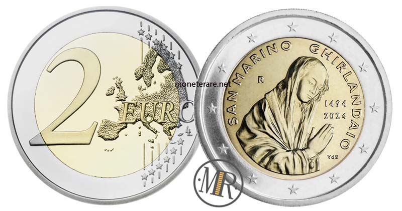 2 Euro San Marino 2024 Ghirlandaio