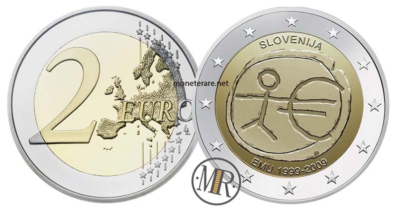 2 Euro Commemorativi Slovenia 2009