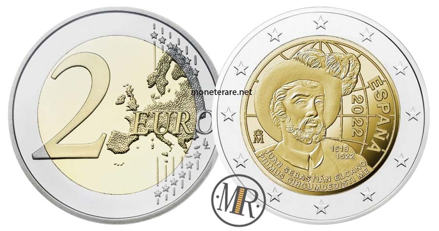 2 Euro Commemorativi Spagna 2022