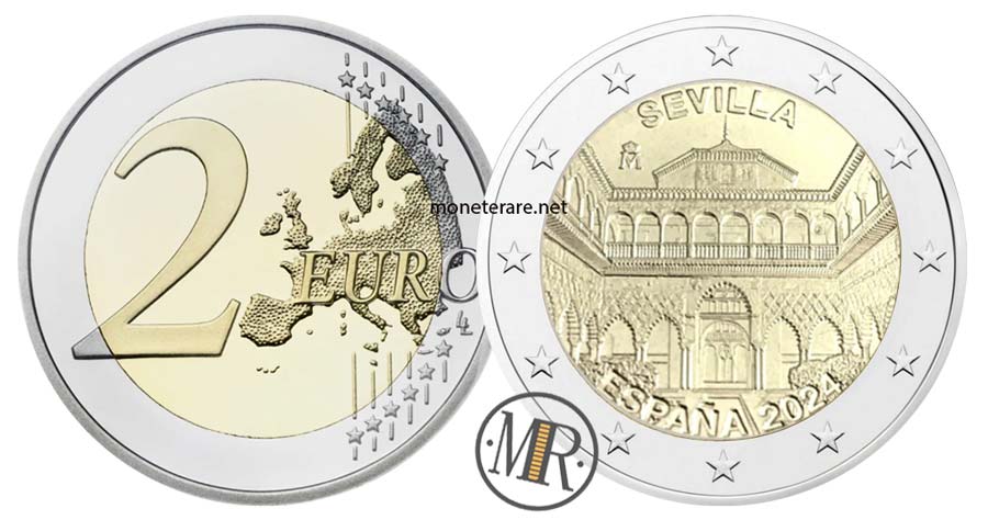 2 Euro Spagna 2024 Sevilla