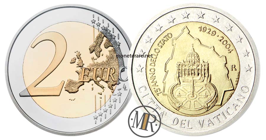 2 Euro Vaticano 2004