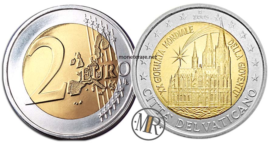 2 Euro Vaticano 2005