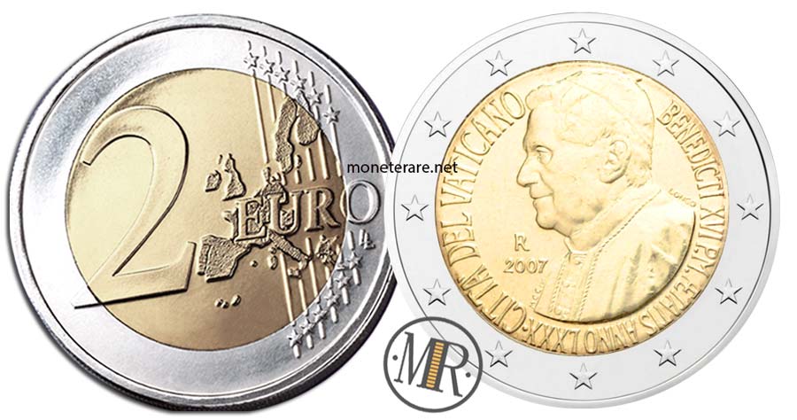 2 Euro Vaticano 2007