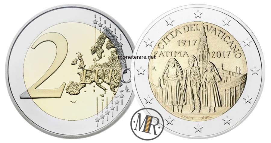 2 Euro Vaticano 2017