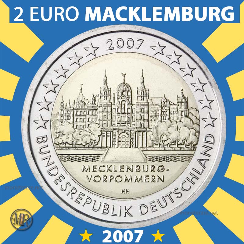 2 Euro 2007 Germania Mecklenburg-Vorpommern