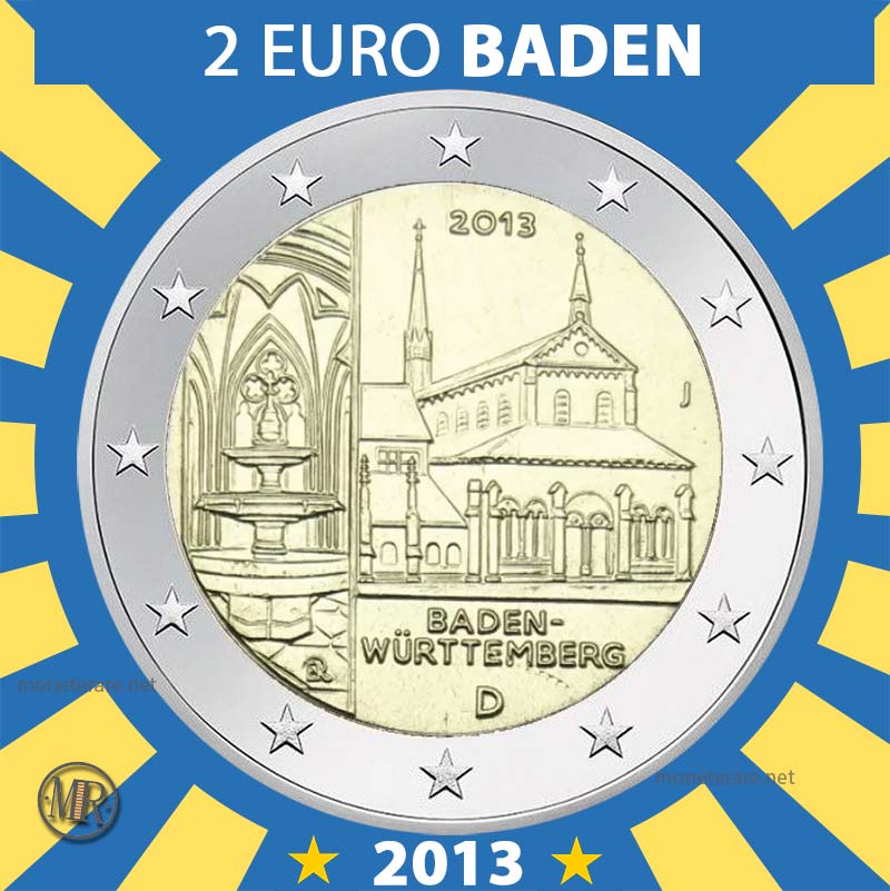 2 Euro 2013 Germania Baden-Württemberg