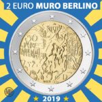 2 Euro 2019 Germania Muro di Berlino