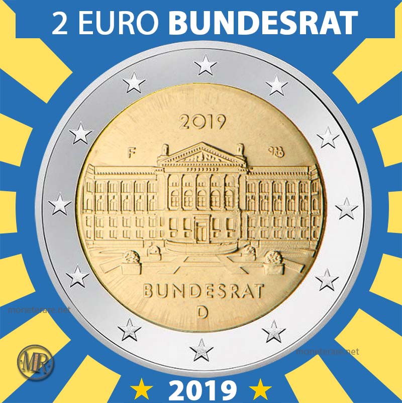 2 Euro 2019 Bundesrat Germania