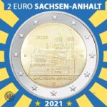 2 Euro 2021 Germania Sachsen-Anhalt