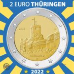 2 Euro 2022 Germania Thüringen