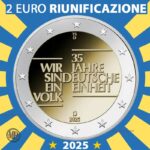 2 euro Germania 2025 commemorativi della riunificazione tedesca